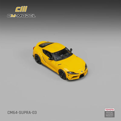 *PRE-ORDER* Toyota GR Supra Nitro, 1:64 Scale (Yellow)