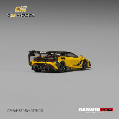 *PRE-ORDER* DarwinPRO 720SE² GTR – Pearlie Yellow #99, 1:64 Scale