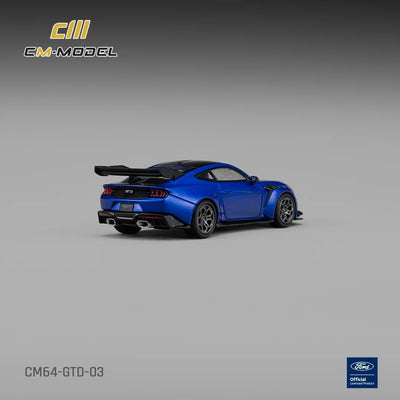 *PRE-ORDER* Ford GTD – Lightning Blue with Vivid Black Hood, 1:64 Scale