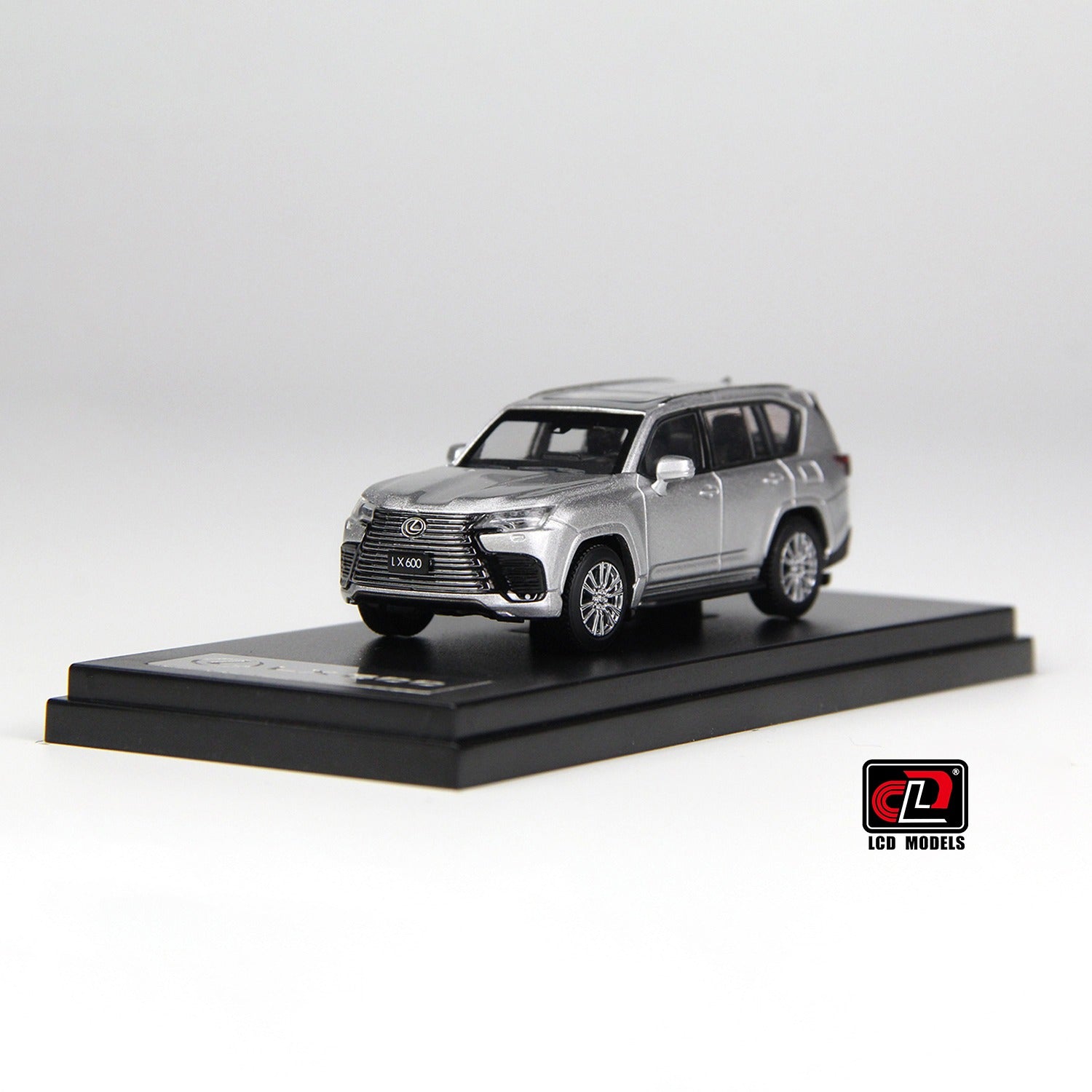 Premium scale diecast model car  – LEXUS LX600, 1:64 Scale (Silver) Collectible
