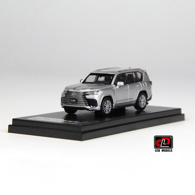 Premium scale diecast model car  – LEXUS LX600, 1:64 Scale (Silver) Collectible