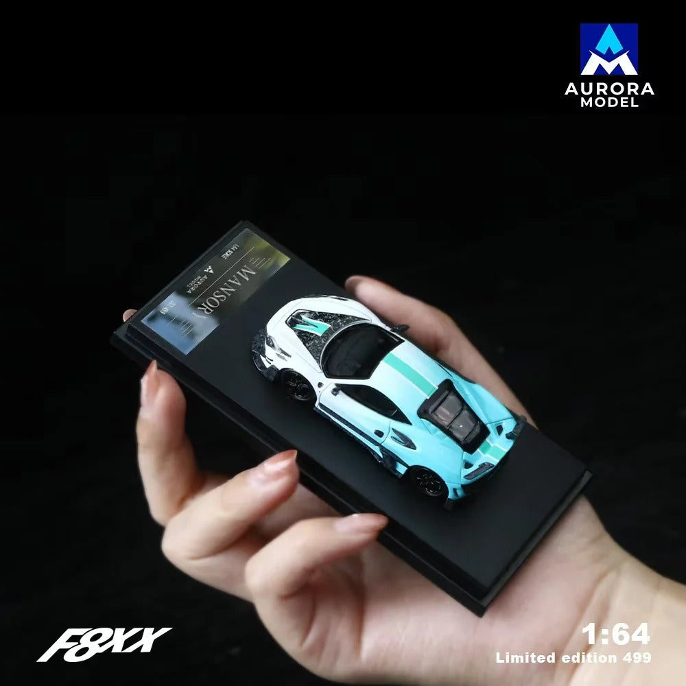 *PRE-ORDER* Modified Mashray F8XX Green Lightning Figure Edition, 1:64 Scale
