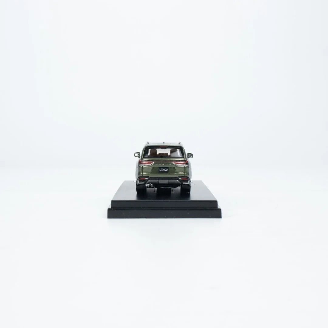 Premium scale diecast model car  – Lexus LX600, 1:64 Scale (Nori Green) Collectible