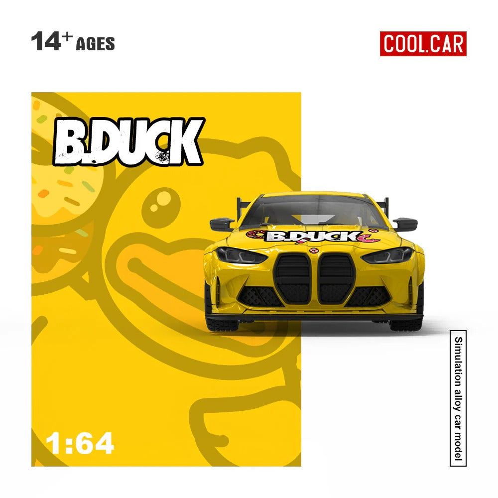 *PRE-ORDER* BMW M4, 1:64 Scale (Yellow)