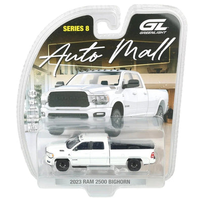 *PRE-ORDER* Ram 2500 Bighorn White, The Auto Mall Series 8 2023 , 1:64 Scale