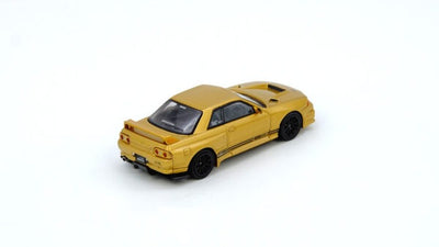 Premium scale diecast model car  – *PRE-ORDER* Top Secret BNR32 GT-R (650R), 1:64 Scale (Gold) Collectible