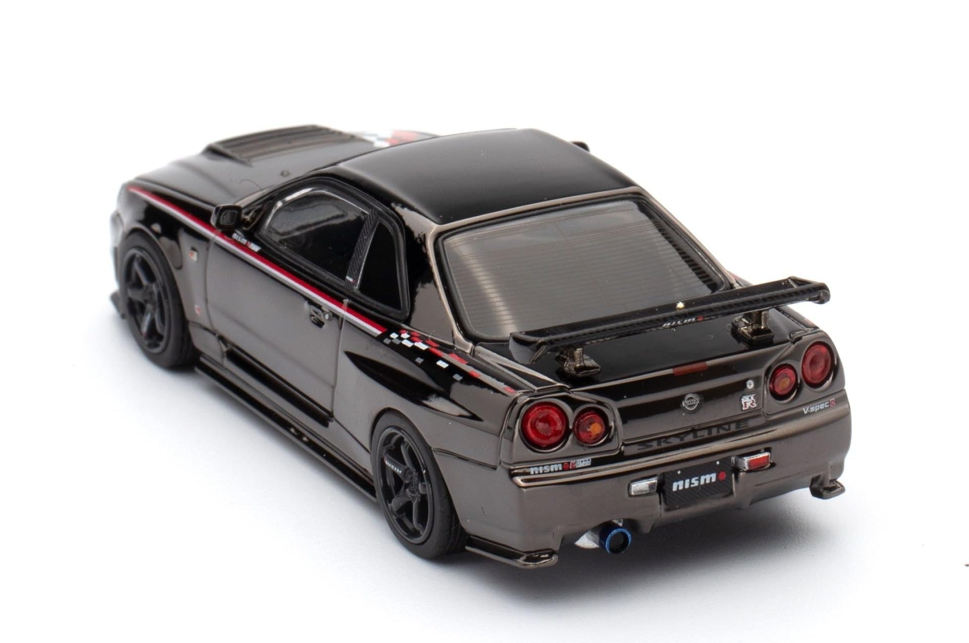 Premium scale diecast model car  – *PRE-ORDER* Nissan Skyline GT-R (R34) Nismo R-Tune Black Chrome Hobby Expo China 2023 Event Edition,1:64 Scale Collectible