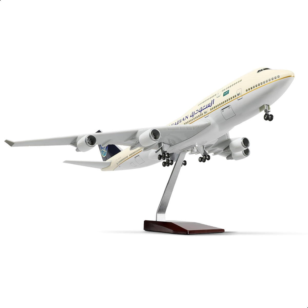 Saudi Arabian Airlines Boeing 747-400, 1:160 Scale