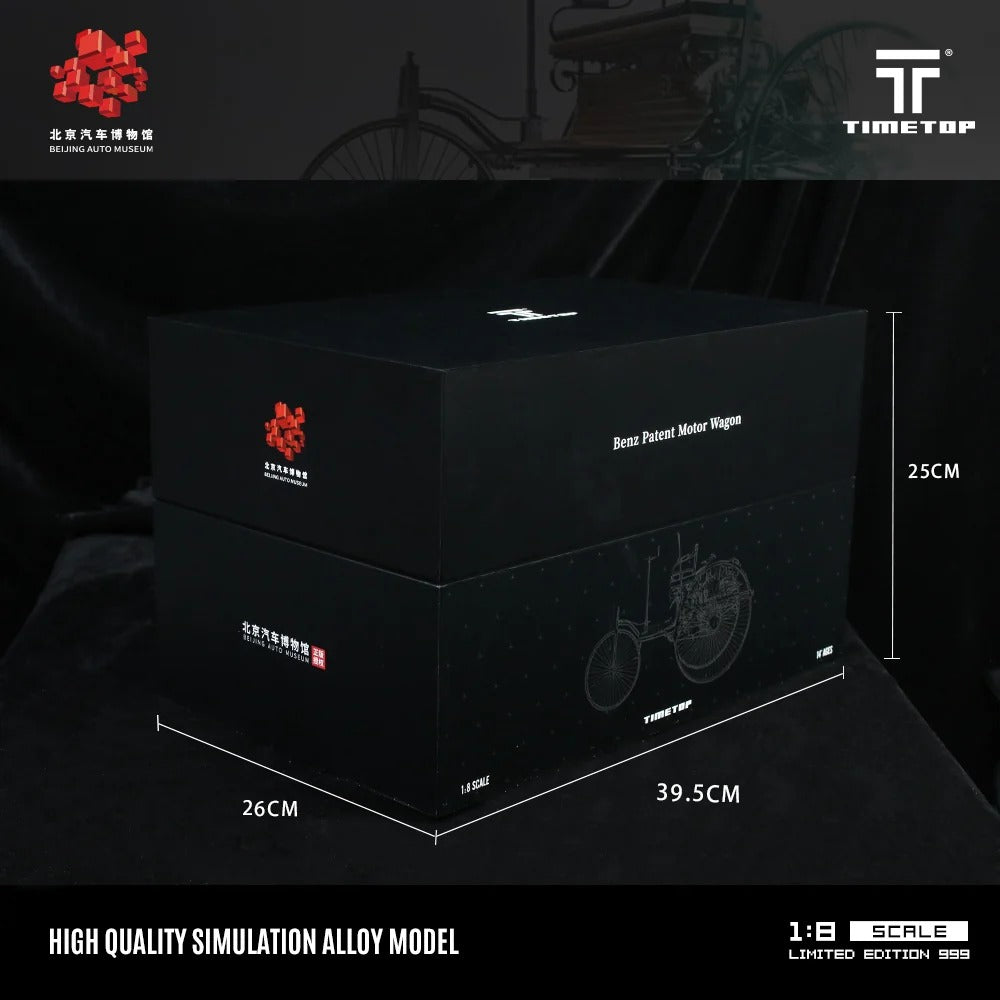 *PRE-ORDER* Time Micro Mercedes-Benz No. 1, 1:8 Scale