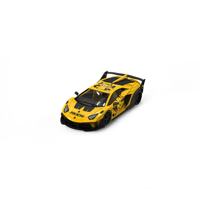 *PRE-ORDER* Lamborghini GTEVO Pikachu, 1:64 Scale (Yellow)