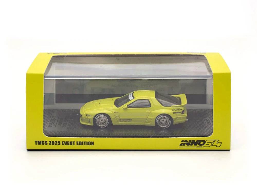 Mazda RX7 (Fc3S) Pandem / Rocket Bunny Tmcs 2025 Event Edition W/ Chase Car, 1;64 Scale