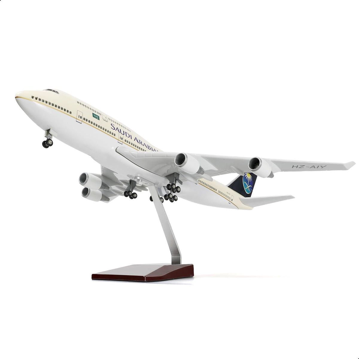 Saudi Arabian Airlines Boeing 747-400, 1:160 Scale