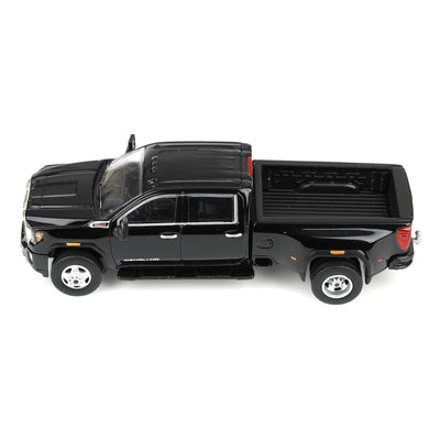 Premium scale diecast model car  – GMC SIERRA 3500HD Denali 2022, 1:64 Scale (Black) Collectible