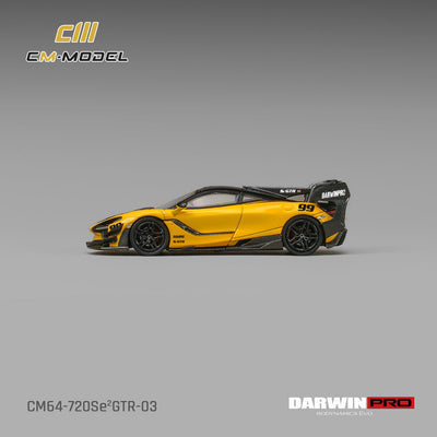 *PRE-ORDER* DarwinPRO 720SE² GTR – Pearlie Yellow #99, 1:64 Scale