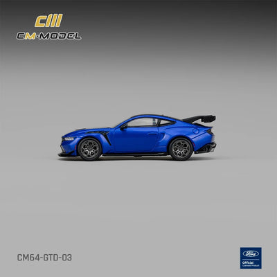 *PRE-ORDER* Ford GTD – Lightning Blue with Vivid Black Hood, 1:64 Scale