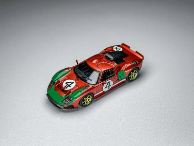 Ford GT40 Engine Hood Magnetic Attraction Structure, 1:64 Scale