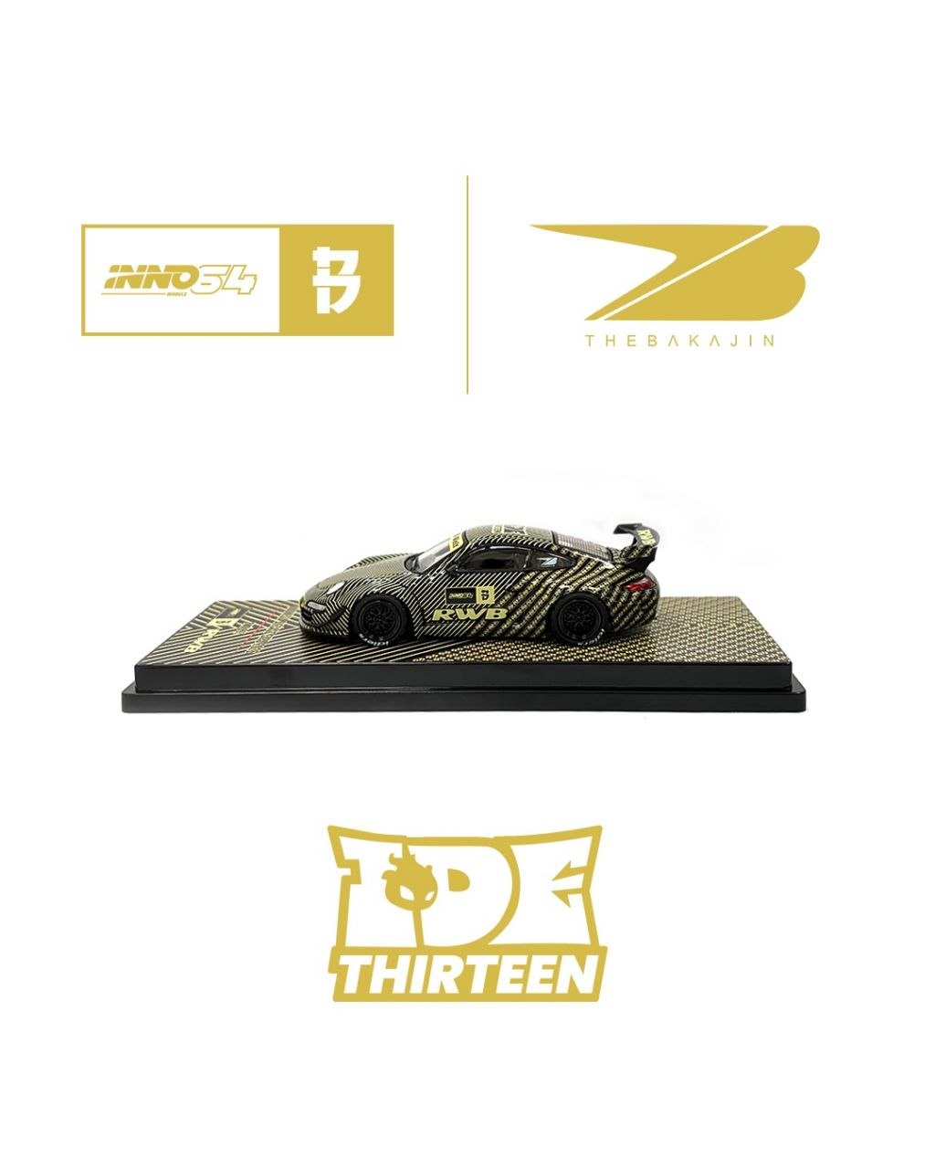 *IDE 2026* Porsche diecast RWB 997 (Limited of 3000pcs) Chance of Chase Car, 1:64 Scale