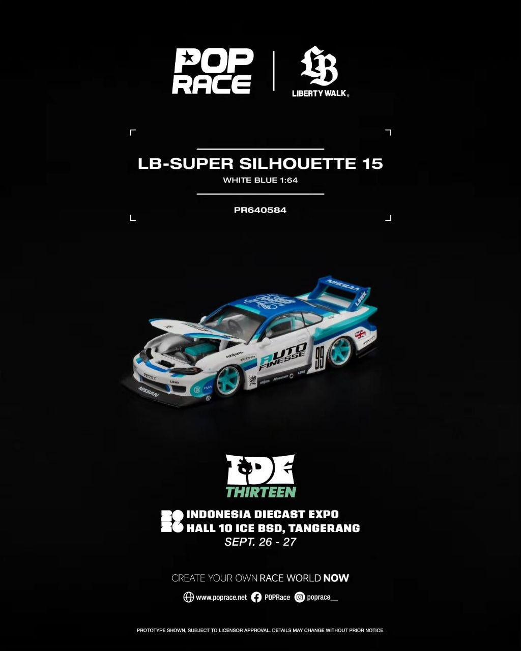 *IDE 2026* S15LB AutoFinnes (Limited 3000 pcs), 1:64 Scale