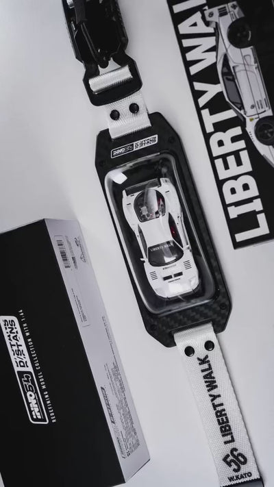*HEC 2026* Liberty Walk F40 D/STANS (White) Chance of Chase Car, 1:64 Scale