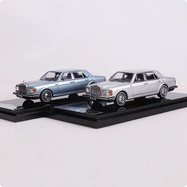 Rolls Royce Silver Spur III Limited to 499 1994, 1:64 Scale (Ice Blue)
